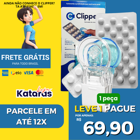 CLIPPER® - DESTACADOR DE COMPRIMIDOS PROMOÇÃO