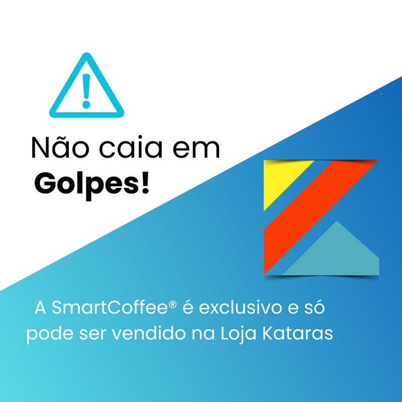 Cafeteira Portátil SmartCoffee® - Prepara o Café na Hora!