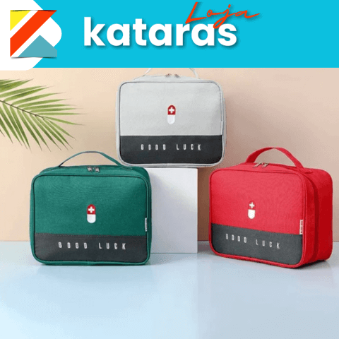 Bolsa de Remédios Espessada de Grande Capacidade - KATARAS