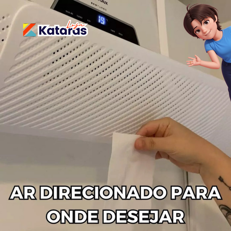 Defletor de Ar Condicionado Ajustável FREZZE™ - ÚLTIMAS UNIDADES🔥