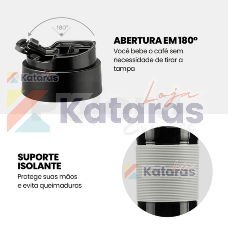 Cafeteira Portátil SmartCoffee® - Prepara o Café na Hora!