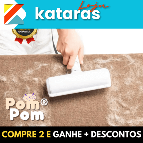 POMPOM® KATARAS - REMOVEDOR DE PELOS