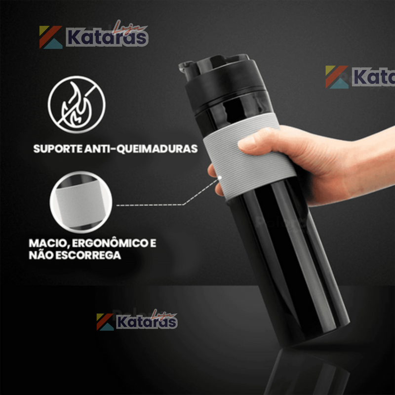 Cafeteira Portátil SmartCoffee® - Prepara o Café na Hora!