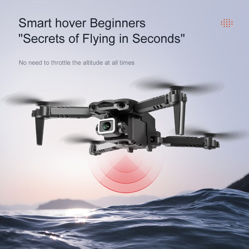 S128 Mini Drone 4K HD Camera Three-sided Obstacle Avoidance Air Pressure Fixed Height Professional Foldable Quadcopter Toys New