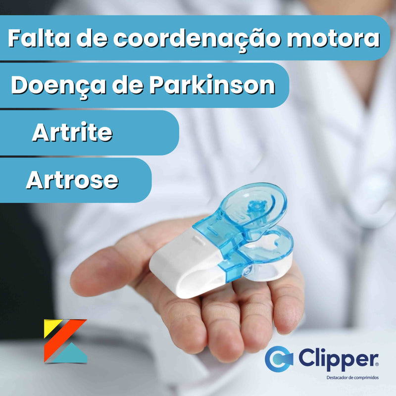 CLIPPER® - DESTACADOR DE COMPRIMIDOS PROMOÇÃO